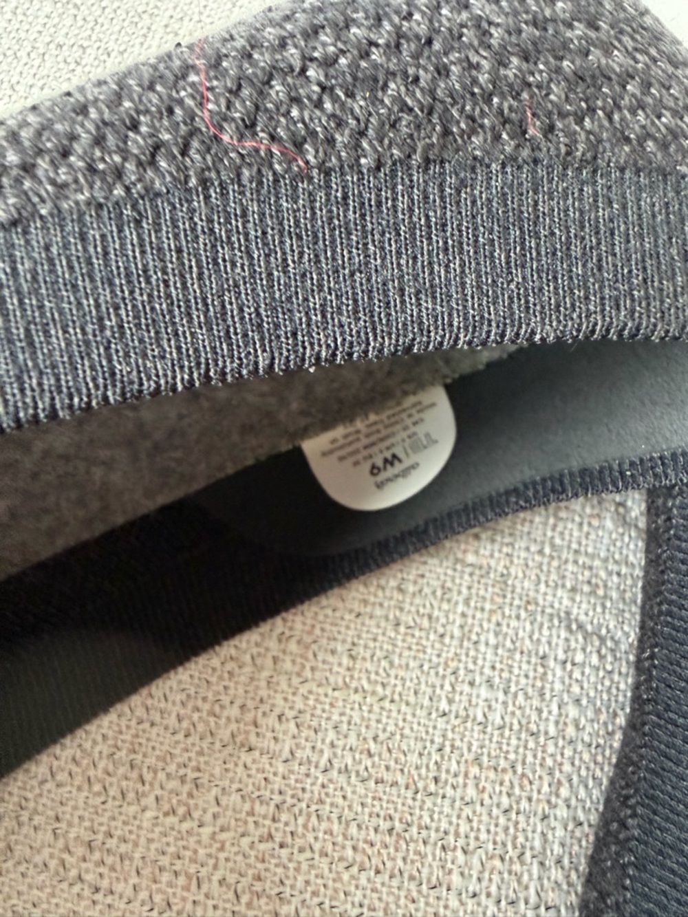 allbirds Womens charcoal Knit Ballet Flats - Picture 3 of 5